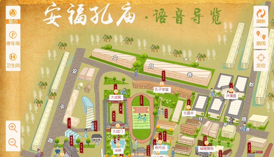 云龙手绘地图：智慧景区智能化服务的延伸